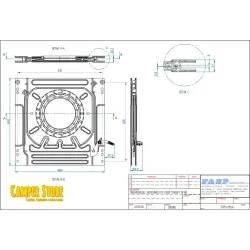 Base Giratoria Fasp Ford Transit de 2000 a 2013 - Copiloto