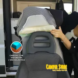 Fundas asientos Ducato Jumper Boxer 2002-actualidad. Montecarlo