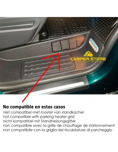 HEOSdoor alfombras de entrada VW T5 T6