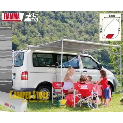 Toldo Fiamma F35 Pro 220cm. Titanium - Royal Grey