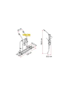 Portabicis Fiamma Carry Bike T4 Doble Puerta 2