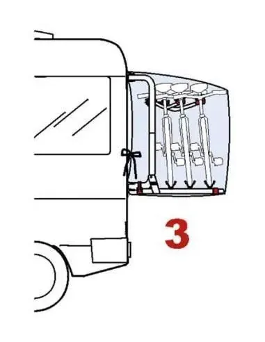 Funda Fiamma 2-3 Bicis