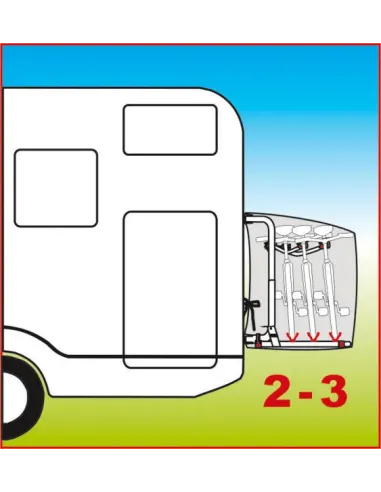 Funda Fiamma 2-3 Bicis