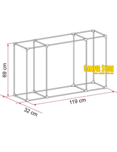 Kit Frame Cargo Back (estructura)