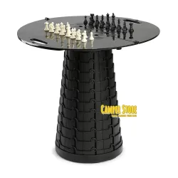 Conjunto mesa y taburetes retráctiles MINIMAX BY VIA MONDO
