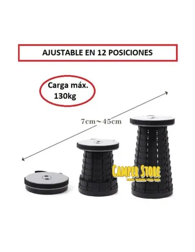 Conjunto mesa y taburetes retráctiles MINIMAX BY VIA MONDO