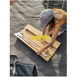 Mesa de bambú Soplair plegable