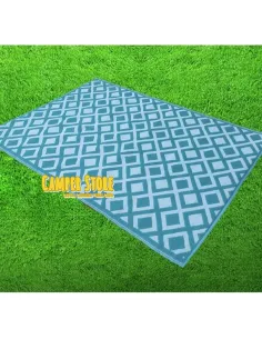 Suelo Camping MALIBU 2,5x4m (Azul y blanco) 2
