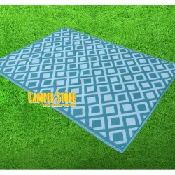 Suelo Camping MALIBU 2,5x4m (Azul y blanco)