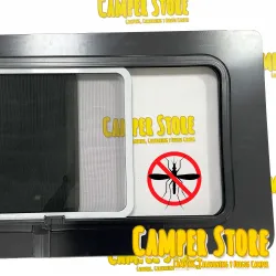 Ventana lateral VW T5 / T6 Mosquitera IZQ