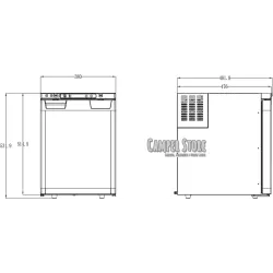 Nevera compresor Carbest LR50L (tipo puerta)