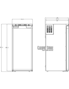 Nevera compresor Carbest LR90L (tipo puerta) 2