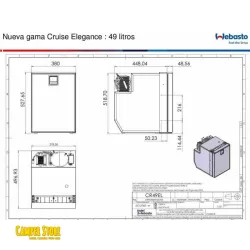Nevera Compresor Isothern Webasto Cruise Elegance 49
