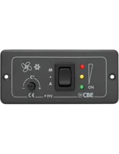 Ventilador doble para neveras. CBE P292-2. Con termostato 2