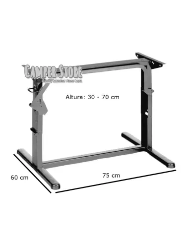 Estructura mesa elevadora. Altura 30 - 70 cm