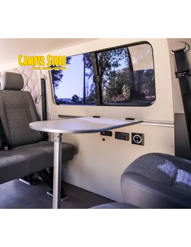 Pata plegable para mesa camper. 72 cm