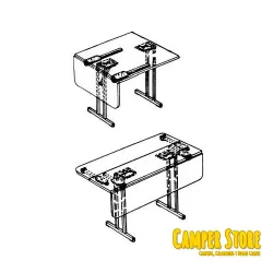 Prolongador de mesa, 250 mm