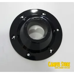 Anclaje cónico para pata de mesa camper modular. Negro