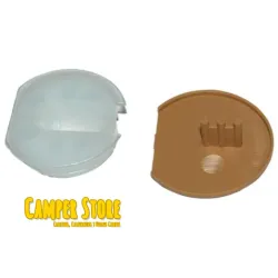 Soporte fija muebles encastrable. Marrón claro