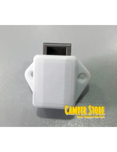 Cierre con pulsador MINI. Blanco