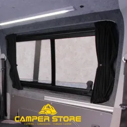 Cortinas negras para VW T5/T6