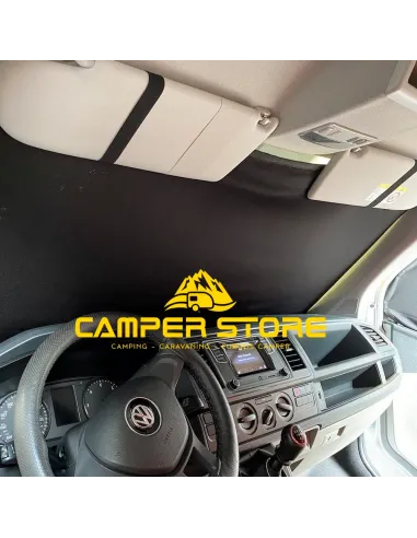 Oscurecedor magnético de cortina negro para cabina VW T5/T6