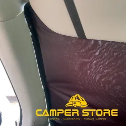 Oscurecedor magnético de cortina negro para cabina VW T5/T6