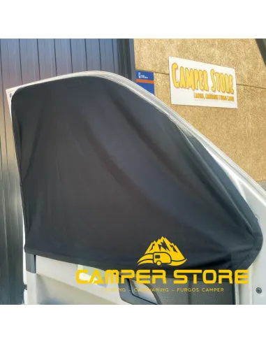 Oscurecedor magnético de cortina negro para cabina VW T5/T6