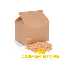 Viruta de pino absorbente para WC Seco