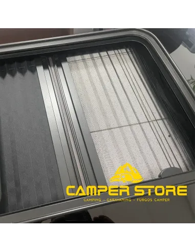Ventana lateral VW T5 / T6. Oscurecedor + Mosquitera. IZQ