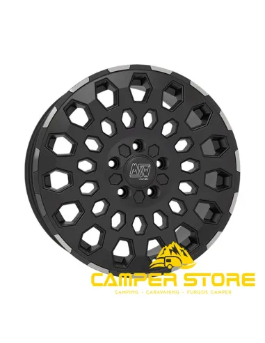 Pack 4 Llantas MSW 99 VW T5/T6 y Crafter 5x120 17" Matt Black