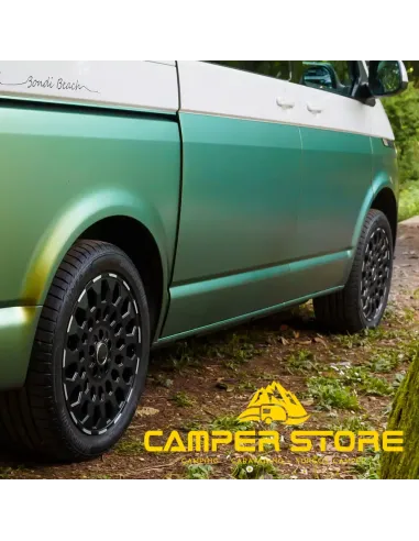 Pack 4 Llantas MSW 99 VW T5/T6 y Crafter 5x120 17" Matt Black