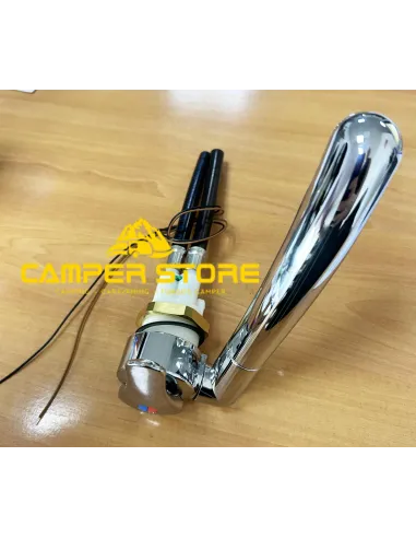Grifo Twist cromado con interruptor SB Uni Quick 12mm