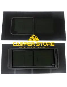 Ventana lateral Ducato, Jumper, Boxer +2006. Oscurecedor + Mosquitera. IZQ