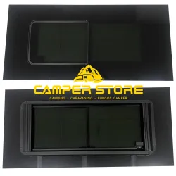 Ventana lateral Ducato, Jumper, Boxer +2006. Oscurecedor + Mosquitera. IZQ