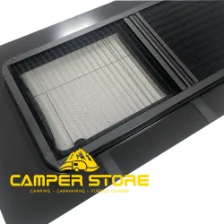 Ventana lateral para Sprinter +2006, Crafter 2006-16. Oscurecedor + Mosquitera. DCHA