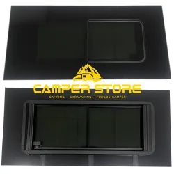 Ventana lateral para Sprinter +2006, Crafter 2006-16. Oscurecedor + Mosquitera. DCHA