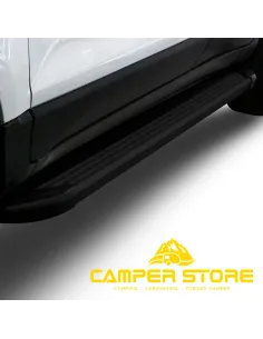 Estribos laterales VW T5/T6 L1 Aluminio negro 2