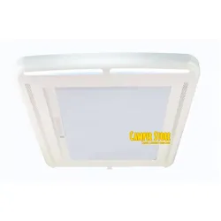 Marco con rollo oscuredecor con LED Maxxfan