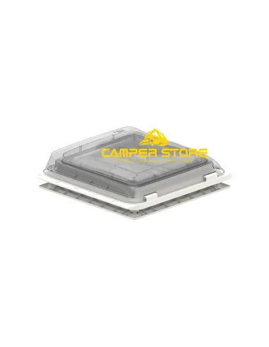 Claraboya Fiamma Vent. Cristal. 40x40 cm