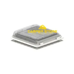 Claraboya Fiamma Vent. Cristal. 40x40 cm