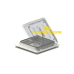 Claraboya Fiamma Vent. Cristal. 40x40 cm