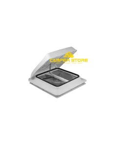 Claraboya Turbo Vent con Ventilador y Termostato. Blanco. 40x40 cm 2