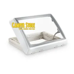 Claraboya Midi Heki Dometic 70x50cm, sin ventilación. BLANCA
