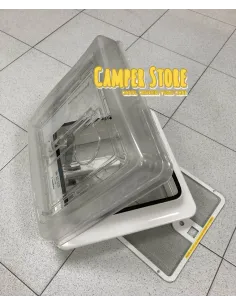 Claraboya Carbest 28x28 sin ventilador. Cristal 2