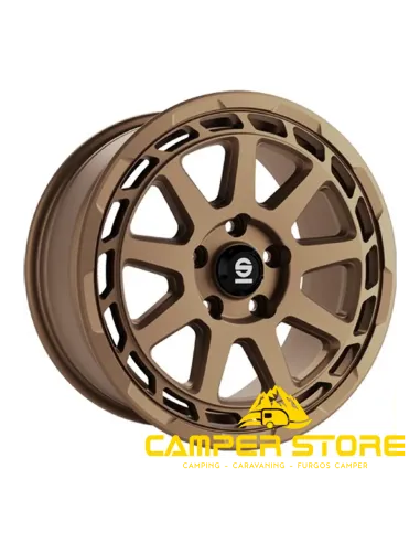 Pack 4 Llantas SPARCO VW T5/T6 y Crafter 17''. Gravel