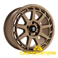 Pack 4 Llantas SPARCO VW T5/T6 y Crafter 17''. Gravel