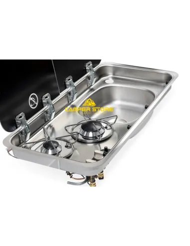 Cocina con fregadero Carbest. Fregadero Dcha (70585)