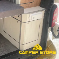 Perfil esquina aluminio. PLATA. Abierto 2 lados