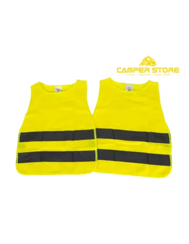Chalecos reflectantes. Pack familiar (4 piezas)